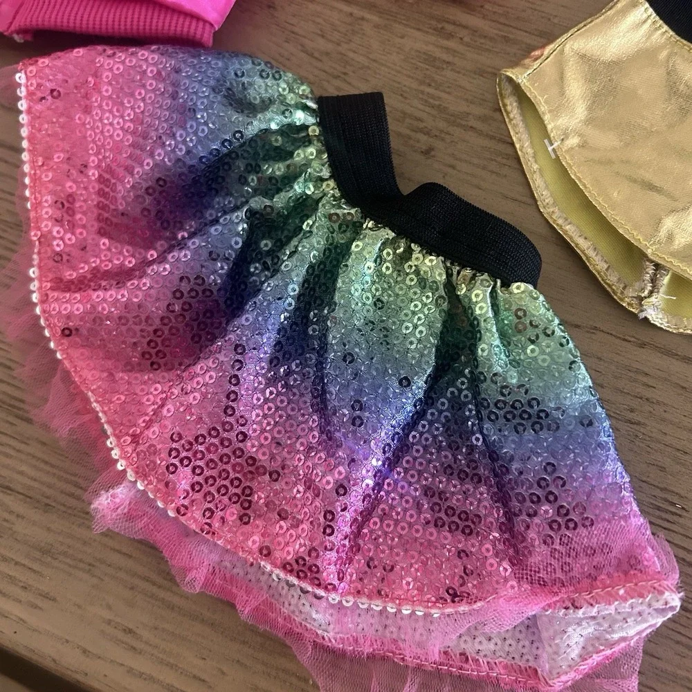 OG American Girl JoJo Siwa Clothes Dress Jacket Shoes Skirt Lot